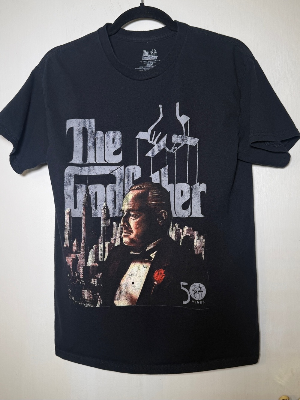 The Godfather Movie Graphic Tee - Black Medium